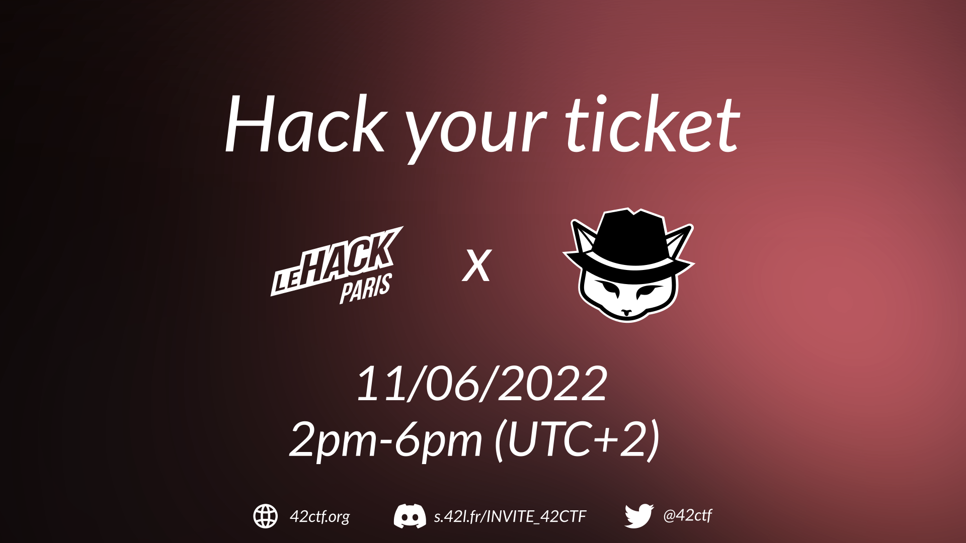 Hack your ticket